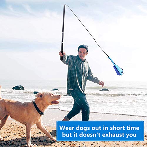 Brinquedo para cães Balacoo para uso ao ar livre com corda de lã para animais de estimação, brinqued