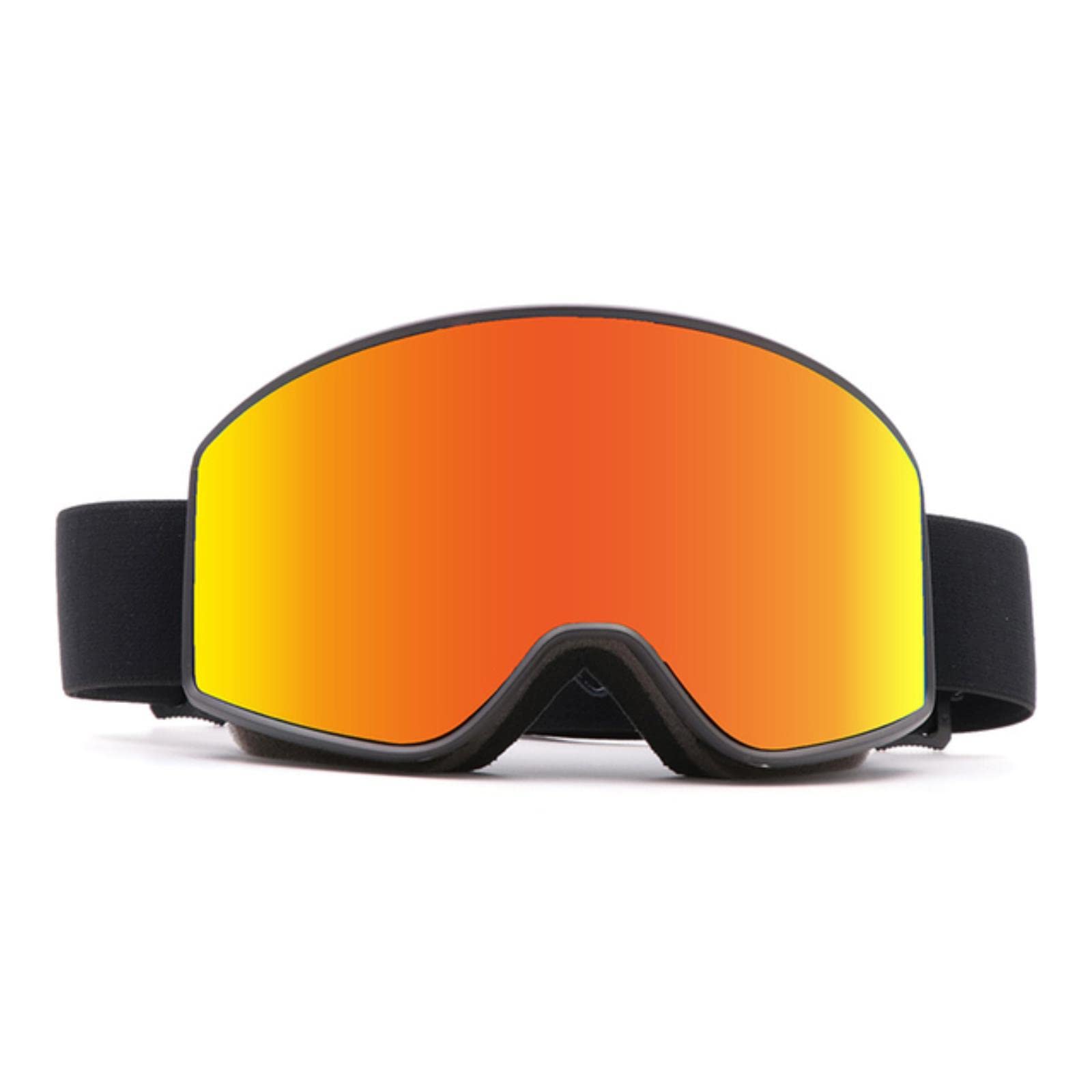 Gogle narciarskie, Nowe zimowe gogle narciarskie do sportów na świeżym powietrzu, męskie i damskie, dwuwarstwowe, przeciwmgielne, duże okulary narciarskie, okulary do wspinaczki narciarskiej(C1)