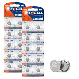 sr920sw 371 ag6 piles bouton alcaline pour montre,thermomètre,jouet,lot de 20,pkcell