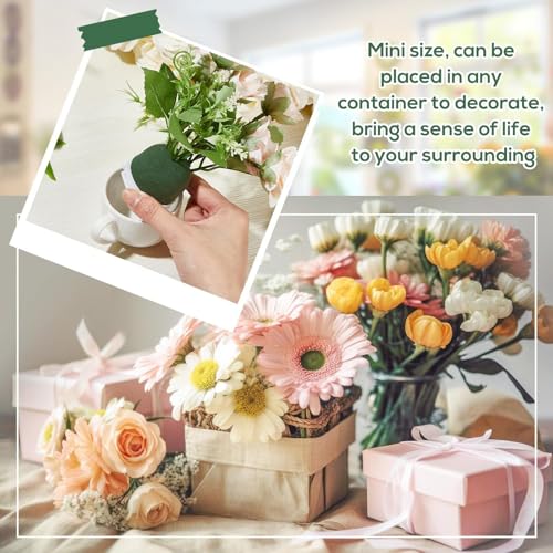 Mousse florale pour bouteille de vin : fixez facilement vos compositions sans risque de chute - 4