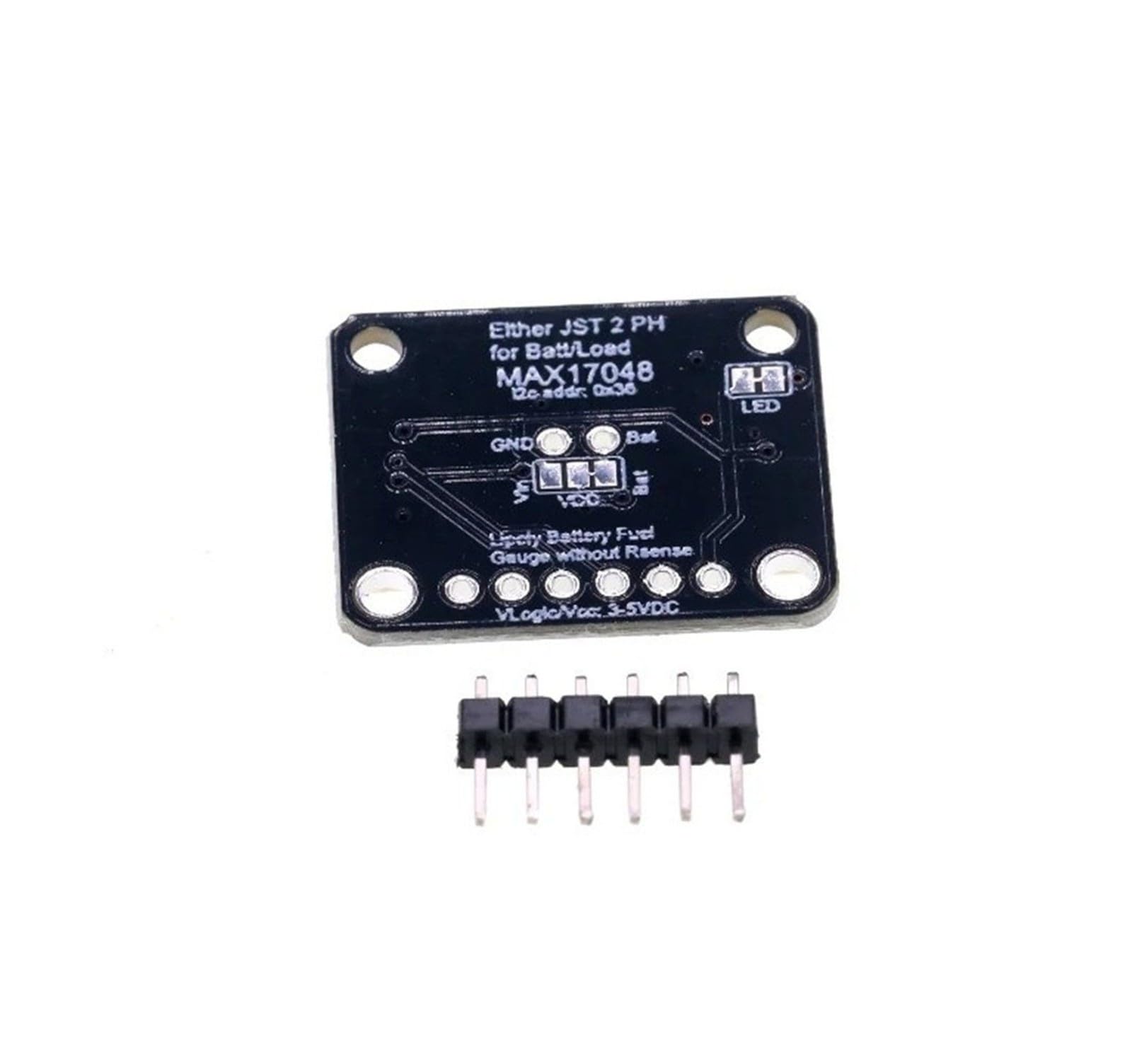 ChuFort MAX17048 Moduł monitora 2,5 V-5,5 V Miernik mocy STEMMA QT I2C