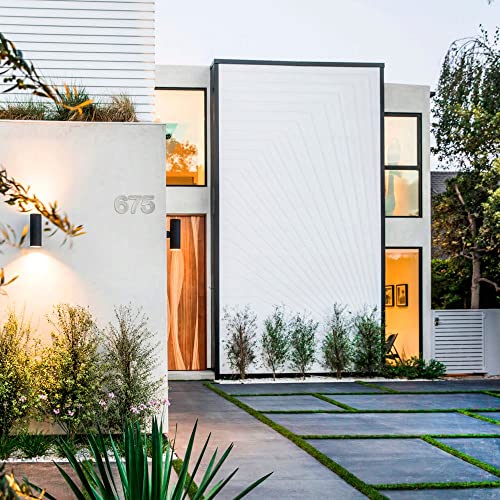 Número para Casa Aço Escovado Decoração Fachada Moderno