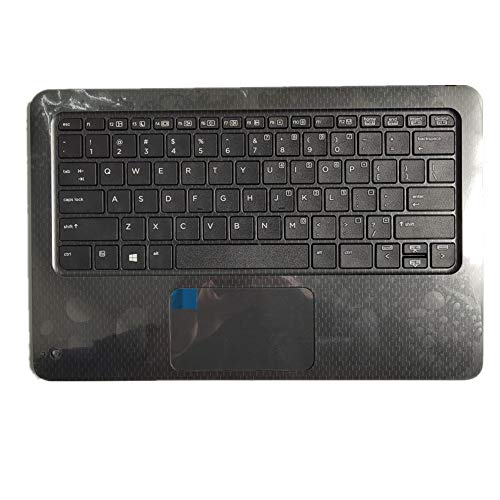 Clavier ordinateur portable HP Chromebook x360 11 G2 EE noir pavé tactile C