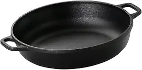 Frigideira Sautoir Ferro Fundido Alça Ferro Santana 24 Cm