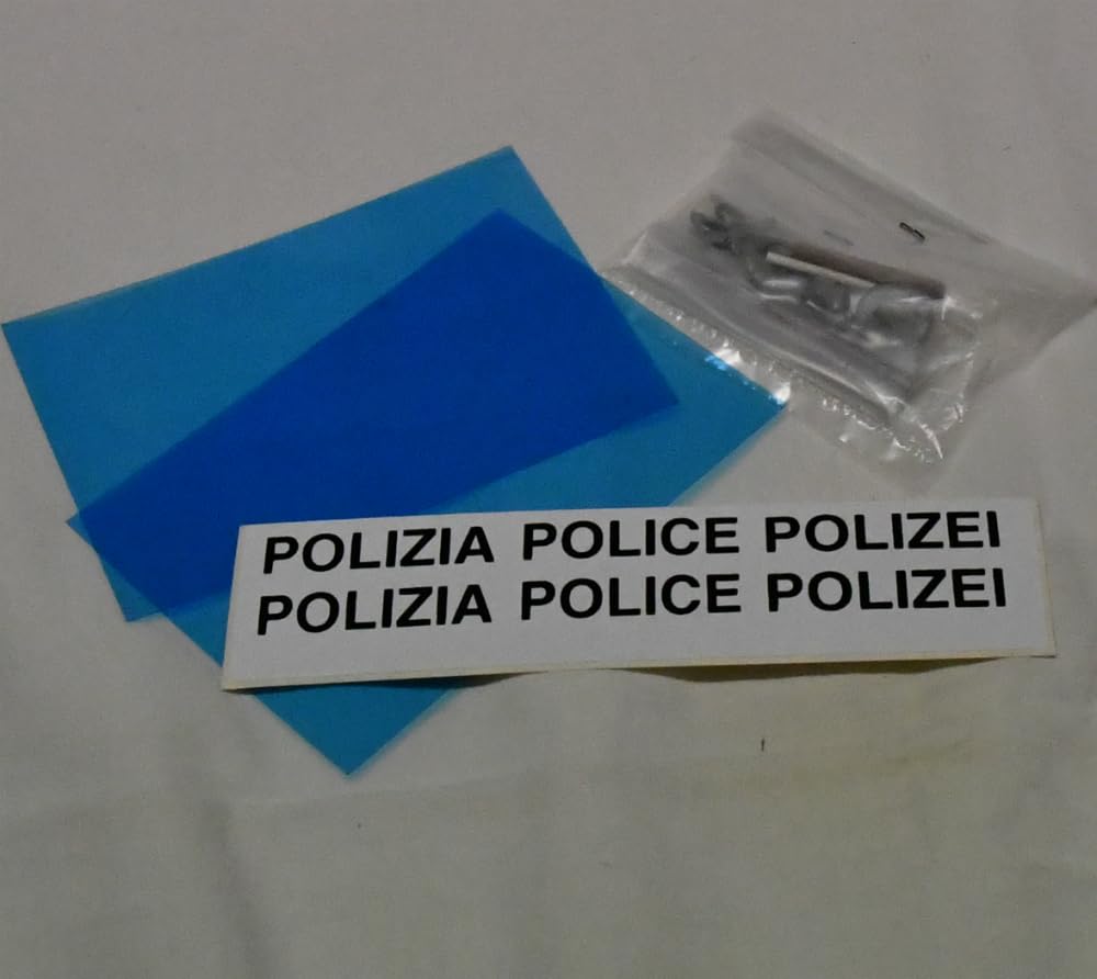 Mantua Model Motolancia della Polizia Kit Barca in Legno 400 mm scala 1:35 art.700