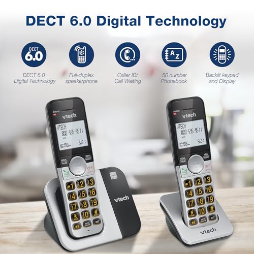 Vtech VG231-2 Cordless Phone 2-Handset thumb #5