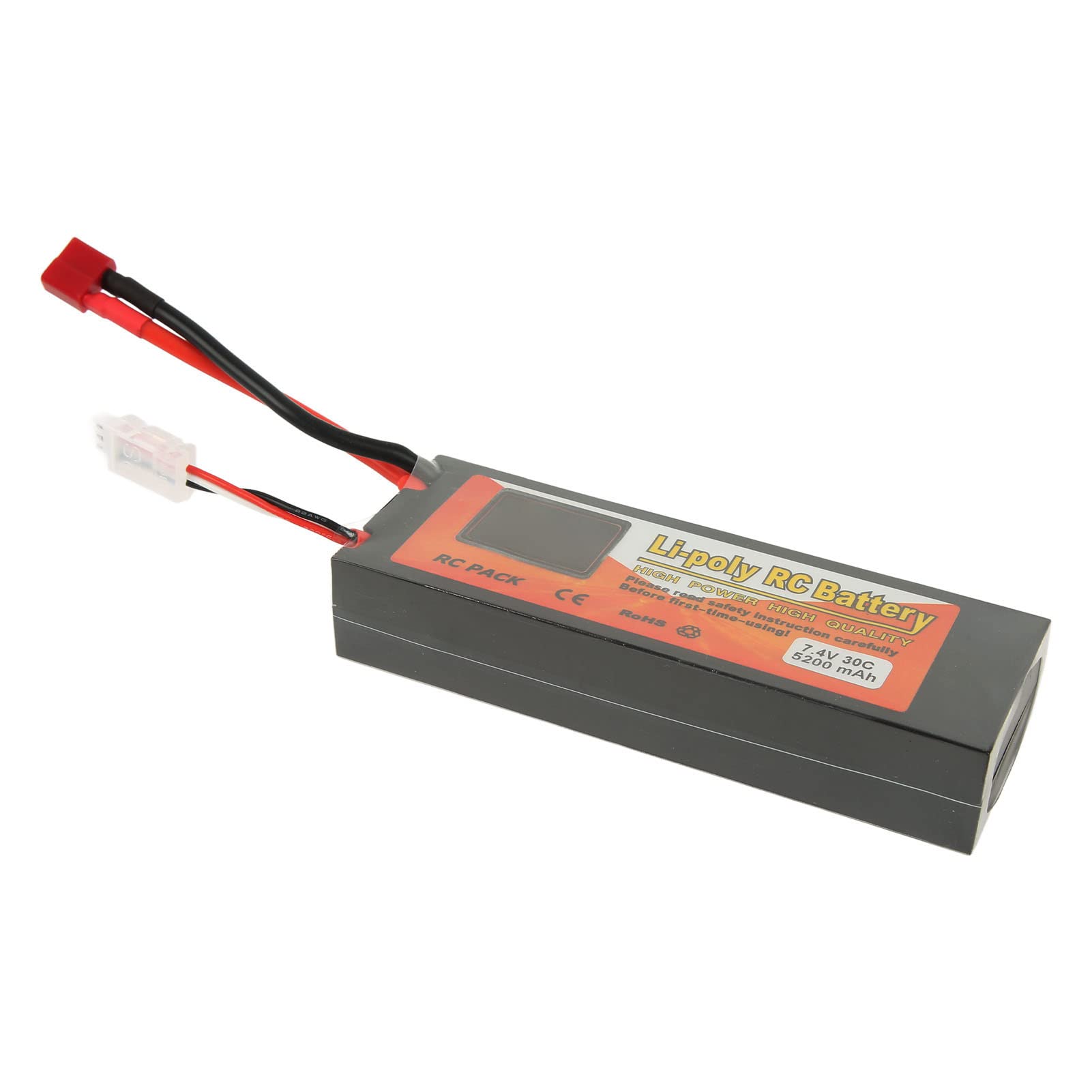 Akumulator Li-Po 7.4V 5200mAh 30C RC Twarda Obudowa
