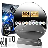 2025 Strongest TV Antenna, 1800+ Miles Long Range Digital Antenna for Smart TV Indoor Outdoor, 360° Reception Local Channels HD with Amplifier Signal Booster Support 8K 4K 1080p -36ft Cable