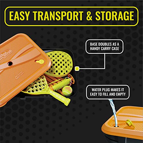 Swingball Tournament - Tether Tennis Game With Up To 4 Feet Adjustable Height Pole, Foam Ball, Indoor & Outdoor All Surface Base, Carrying Case, Ages 4+ #TOP2