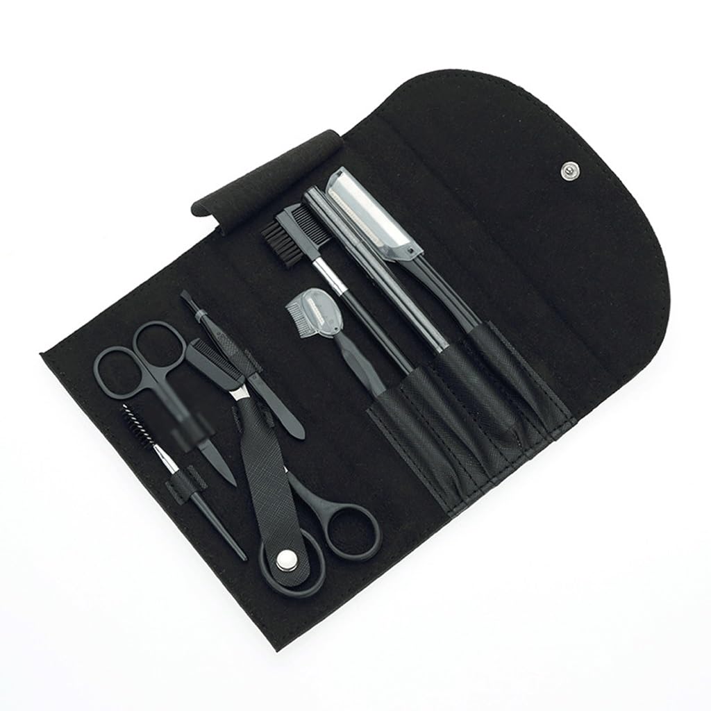 Couteau à sourcils en set de 8 : vos outils de beauté essentiels pour vos retouches maquillage
