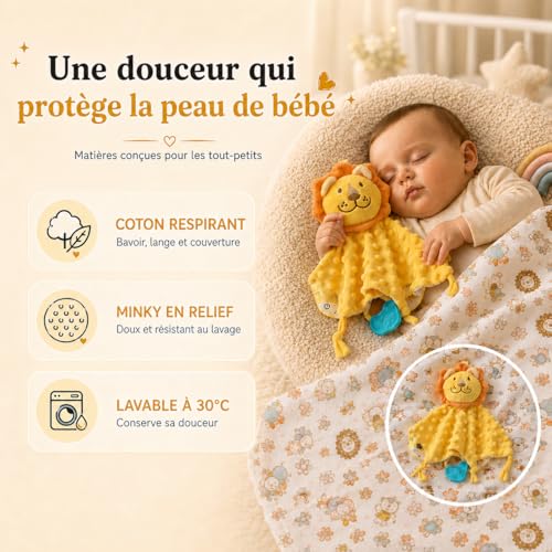 Cadeau de naissance idéal pour entourer bébé de douceur et d'amour - 5
