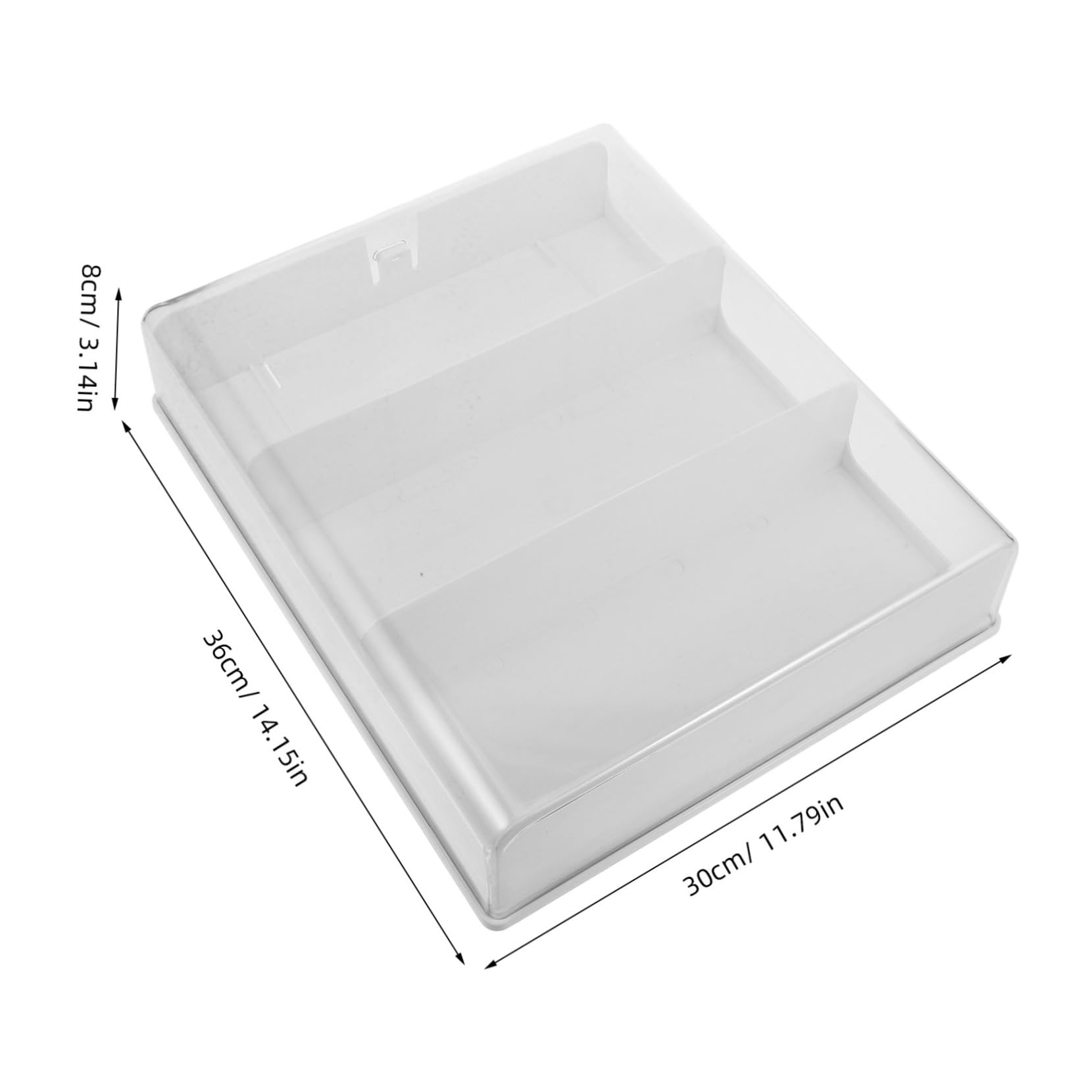 Cabilock Acrylic Display Case Wall Mount Showcase Storage Boxes for Lids Led Showcases for Vendors