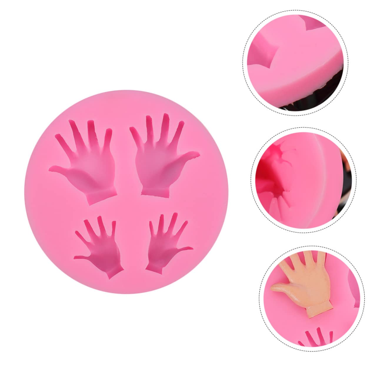 STOBOK 6pièces Moules Palmier Pour Chocolat Et Pâtisserie Lot Pour Bricolage Et Créations