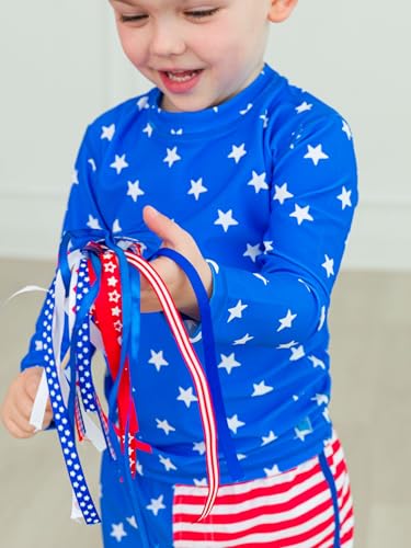 Image of RUGGEDBUTTS Baby /Toddler Boys Long Sleeve Rash Guard Swim Shirt w /UPF 50+