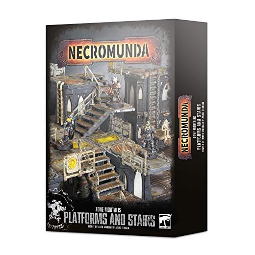 Games Workshop Necromunda - Zone Mortalis - Platforms and Stairs