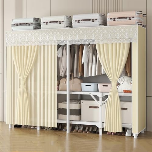 Armoire en tissu pour suspendre les vêtements et solutionner le manque de placards
