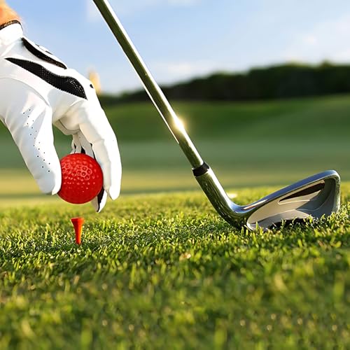 DePro 16 Golfbälle, Minigolfbälle, Golfball Set, 42mm PE-Material, Leicht Und Stoßfest, Ideal Für Golfanfänger, Indoor Und Outdoor Nutzung, In Sechs Farben