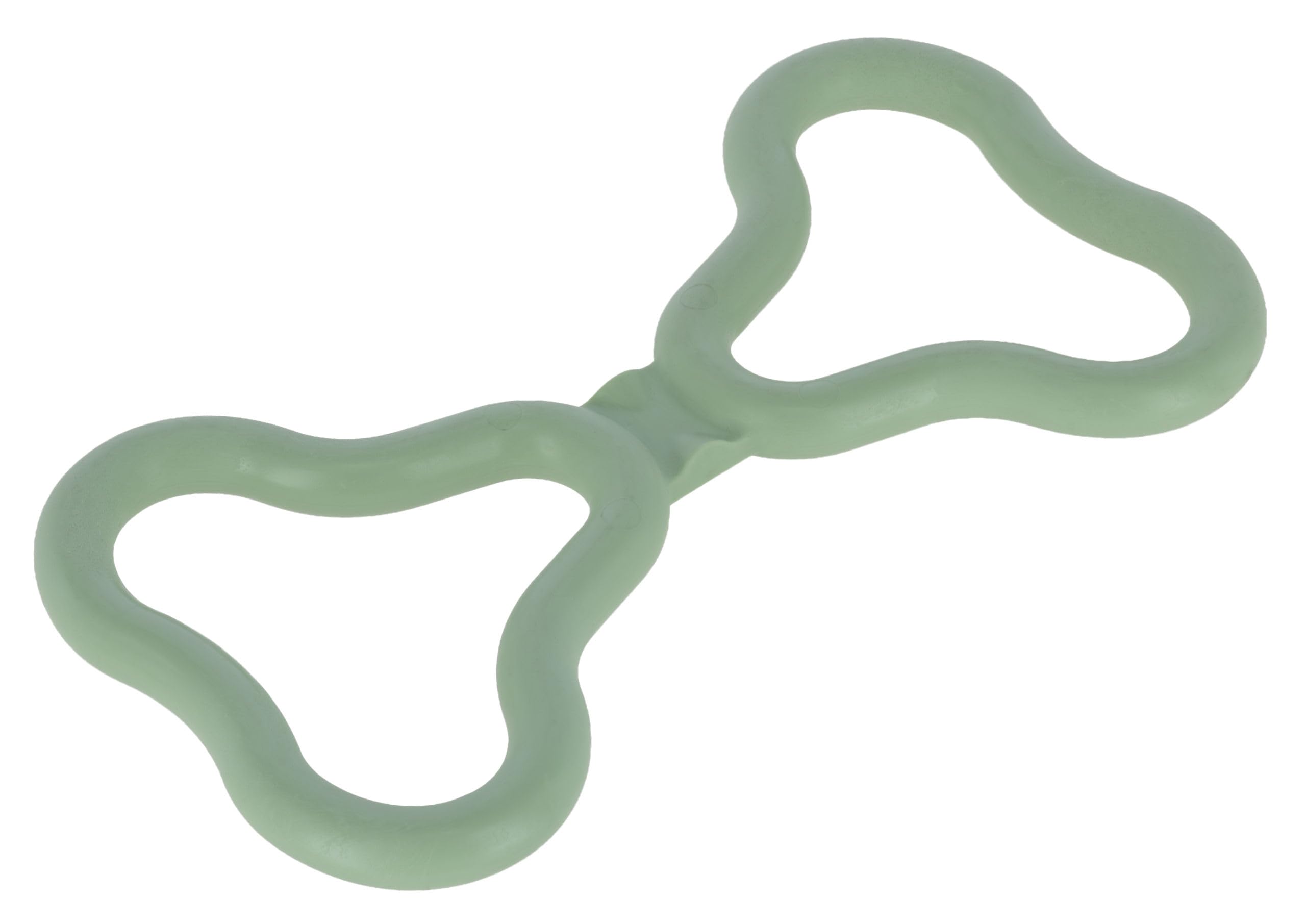 Kerbl Pet Pull Toy, Dog Toy, Fetch Toy, Throwing Toy, Dog, 25 x 13.5 x 1.6 cm, Green, TPE, Floatable, BPA-Free, for Tug Games