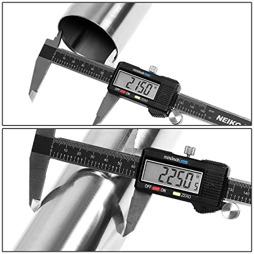 Image of DNA MOTORING ZTL-225SS 16 Pcs 2.25 Inches Stainless Steel DIY Custom Exhaust Tubing Mandrel Bend Pipe Straight & U-Bend Kit, Universal Fit