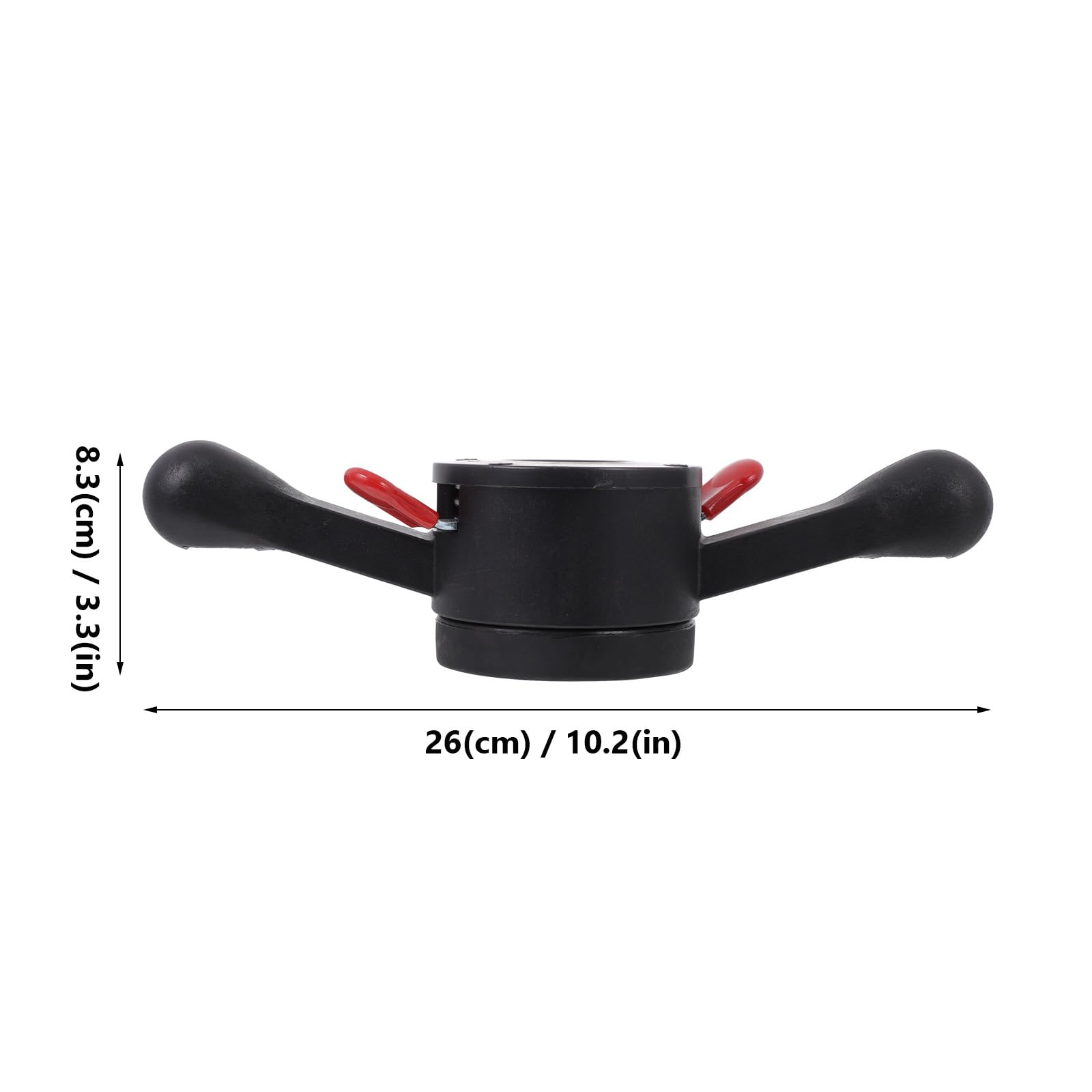 Strumento Equilibratrice Pneumatici Auto Nero in Plastico e Ferro Morsetto Rapido 36mm Antiruggine per Riparazione e Stabilità Guida