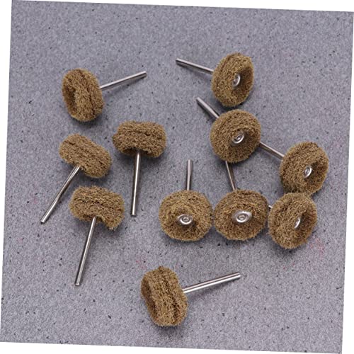 Éponge abrasive de ponçage double ORFOFE jaune pour finition de bricolage (50 pièces)