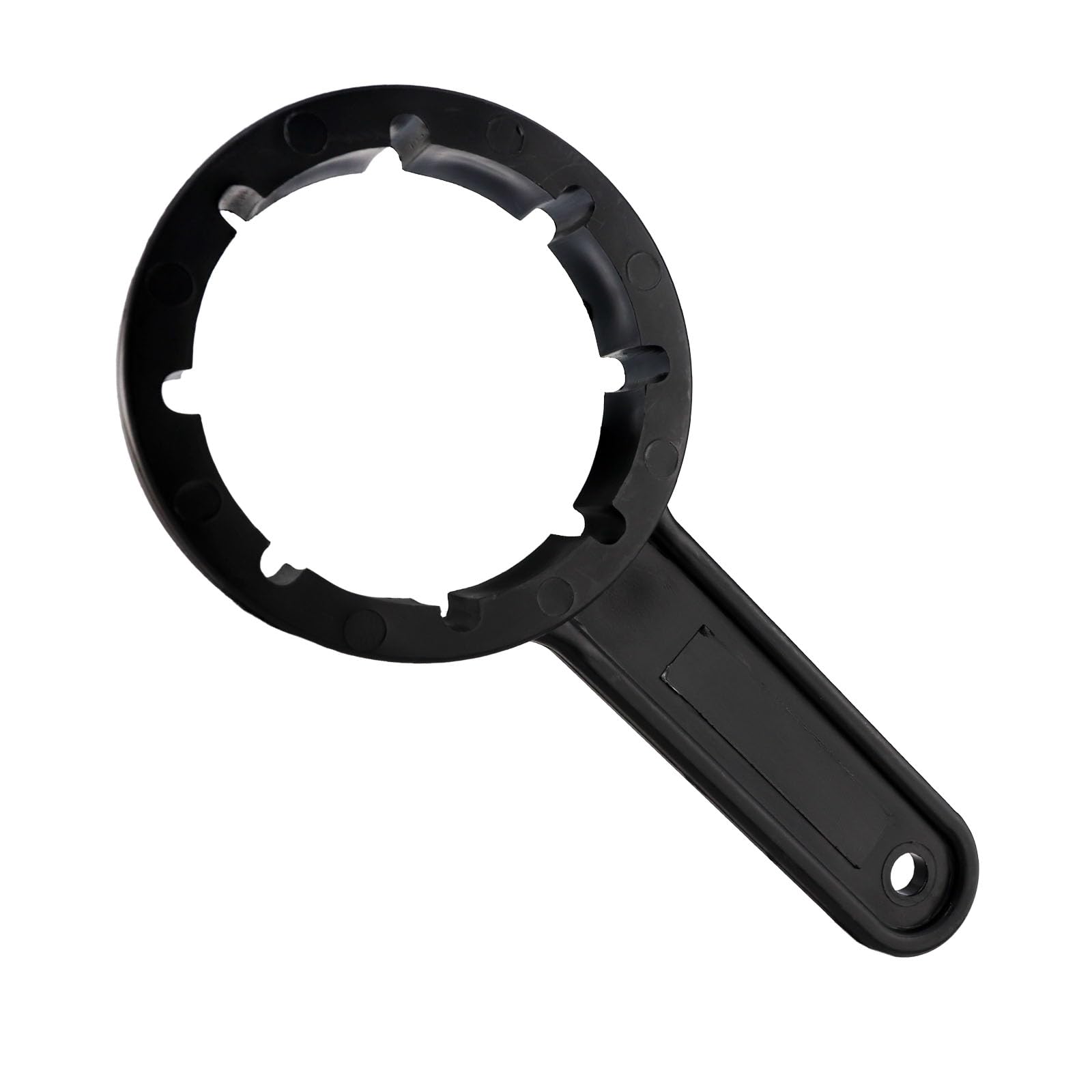 DNA PACKAGING LTD Black Plastic Drum Spanner for 61mm Drum Necks Water Barrel Opener (51mm Drum Neck Spanner)