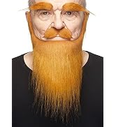 Mustaches Self Adhesive Medieval King Fake Mustache Beard and Eyebrows, Novelty, False Facial Hai...