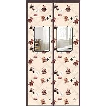 YSUEFIJO Thermal Insulated Door Curtain 39x94in, Door Screen Magnetic Closure, Soundproof Curtains for Doorway, Windproof Blanket Winter Drapes Room Divider, for Air Conditioner Room, Heater Room