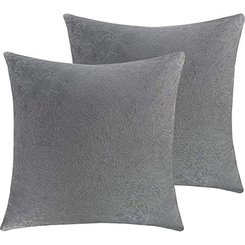 NTBAY Velvet Throw Pillow Covers Cover