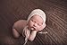 Newborn Mohair Bonnet, Photography Prop (Ivory)