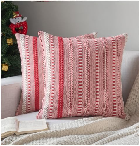 Amazon.com: Cethom Christmas Pillow Covers 20x20 Inch Set of 2 ...