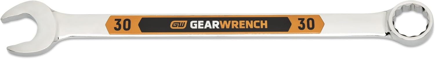 GEARWRENCH 30mm 12 Point Hi-Viz Long Pattern Combination Wrench | 81744H