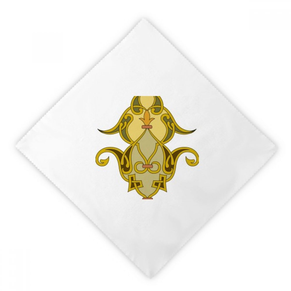 Serviettes en tissu Baroque multicolores 47x47 cm réutilisables pour table lot de 2