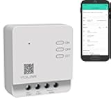 Relay, Smart Switch, YoLink 1/4 Mile Super Long Range Smart Relay Compatible with Alexa, Google, and IFTTT, Max. 5 amps - Hub Required