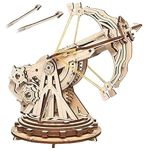ROKR 3D Wooden Puzzle for Adults Teens Construction Model Kits for Adults to Build
