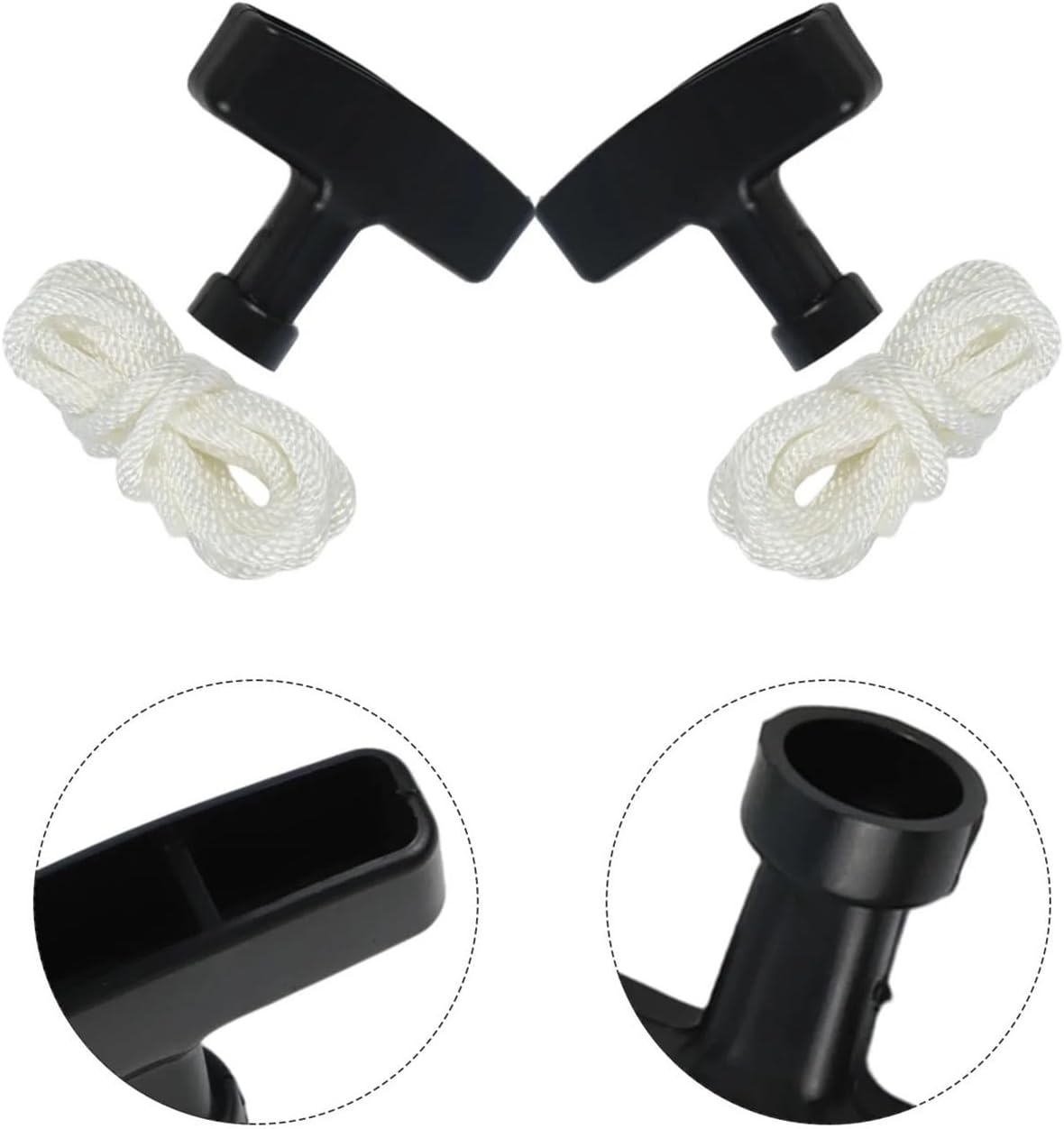 Rope Pull Cord 2 PK Pcs Fit for Starter for Small Engines