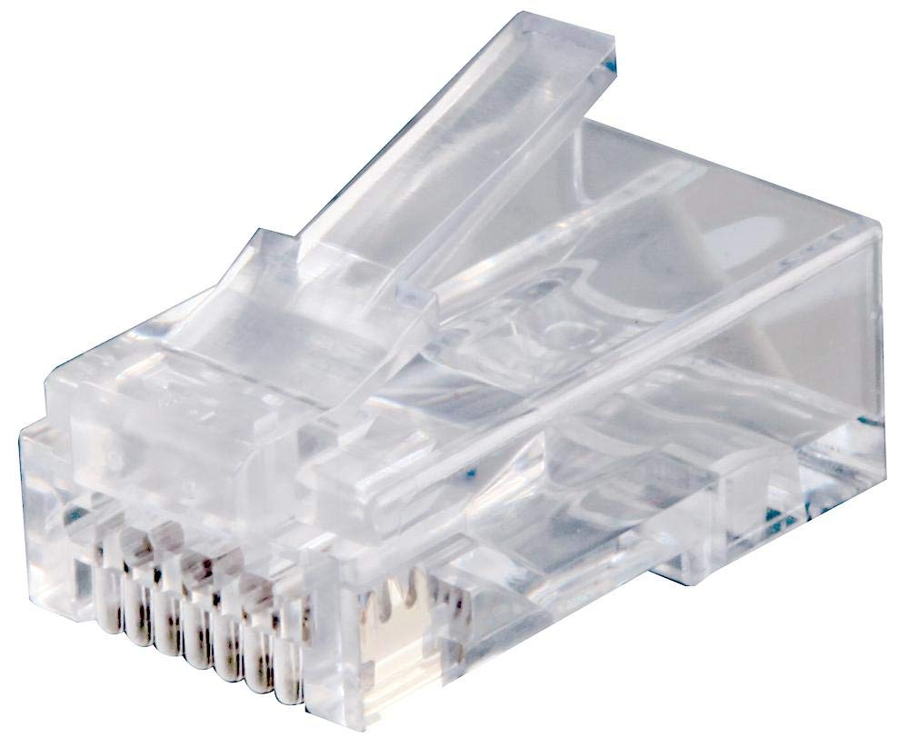 Lot de 100 connecteurs RJ45 UTP Cat6 pour systèmes de câblage Connectix, connecteurs modulaires, façades, prises et modules, connecteurs Ethernet
