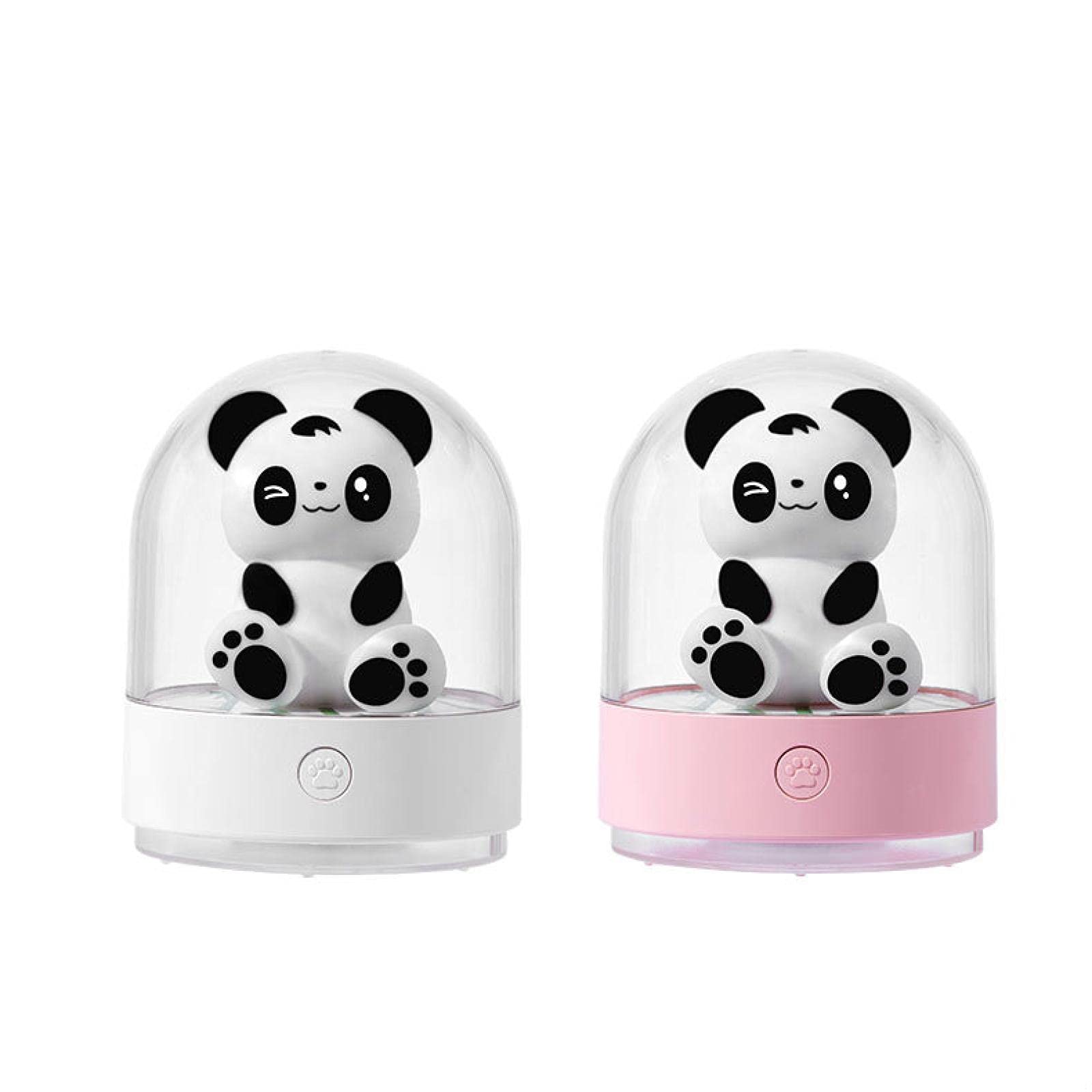 Creative Little Bear Aromatherapy Night Light Cute Cute Pet Bedside with Sleeping Light USB Charging Multifunctional Colorful Atmosphere Light 2 Pcs