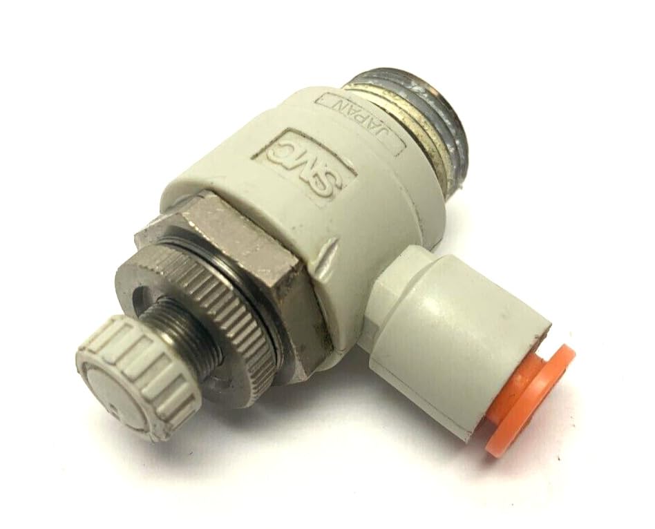 Fit for SMC AS3201FG-N03-07-J Speed/Flow Control Valve 1/4‘ Tube 3/8‘ Thread Round Meter