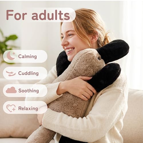 Image of Niuniu Daddy 20 inch 3.3 lb Weighted Platypus Stuffed Animal for Adults Kids, Giant Large Soft Body Pillow Plush Toy for Sleeping Huggable, Gift for Everyday Comfort