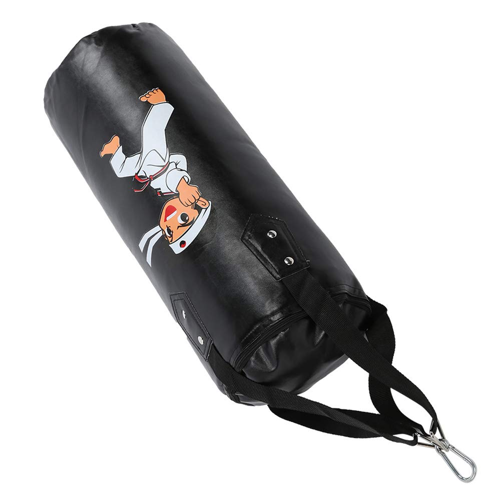 Saco de Arena de Boxeo para niños Equipo Hueco de Entrenamiento MAGT Duradero Sanda Muay Thai Negro