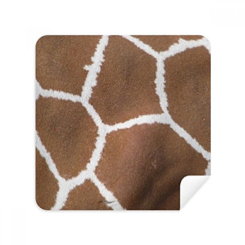 Chiffon écran tactile daim motif girafe idéal pour votre bureau