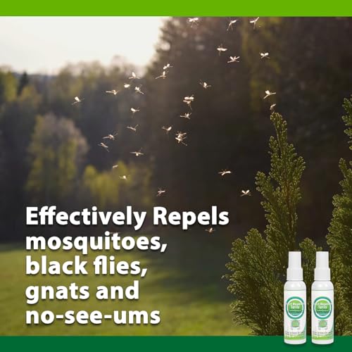 Insect Repellent Spray for Kids People Skin Bug Spray Travel Size Plant-Based Ingredients to Repel Mosquitoes Outdoor 2fl oz (2 Pack) - Thumbnail 7