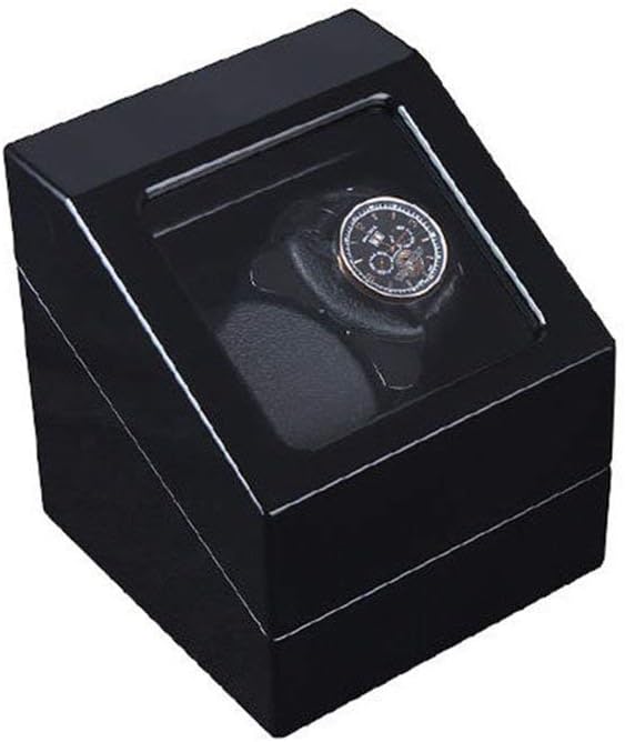 Watch Winders Watch Winder Boxes 2+0 Electric Rotary Watch Box Automatically Rotate the Chain Mechanical Watch Box Storage Table Box Watch Winder Watch Box,C