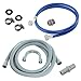 First4spares universale Fill tubo di acqua e scarico Kit di estensione Tubo per Beko Lavatrici (2,5 m)