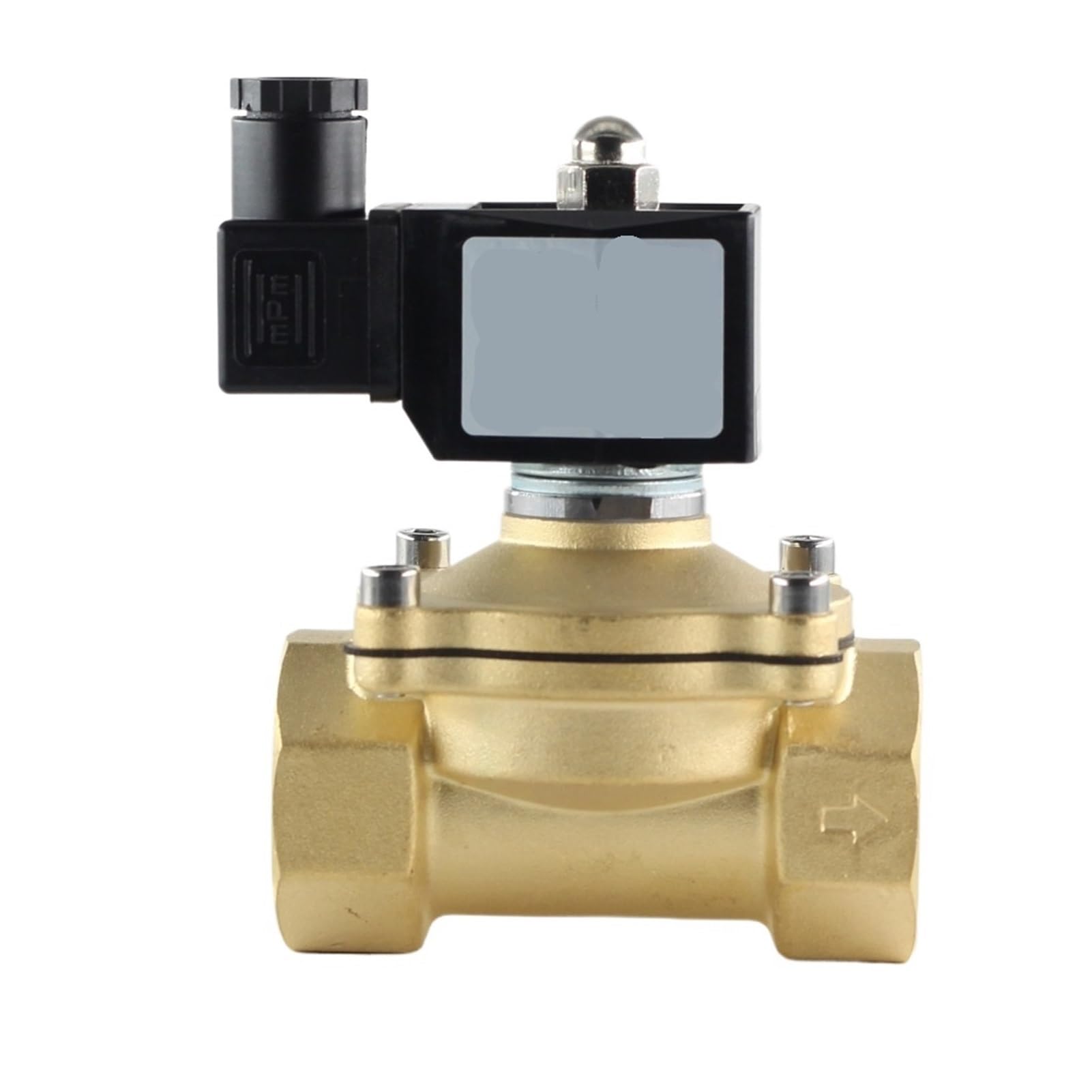 Électrovanne normalement fermée 24V vanne d'eau G1/2 pouce bobine entière