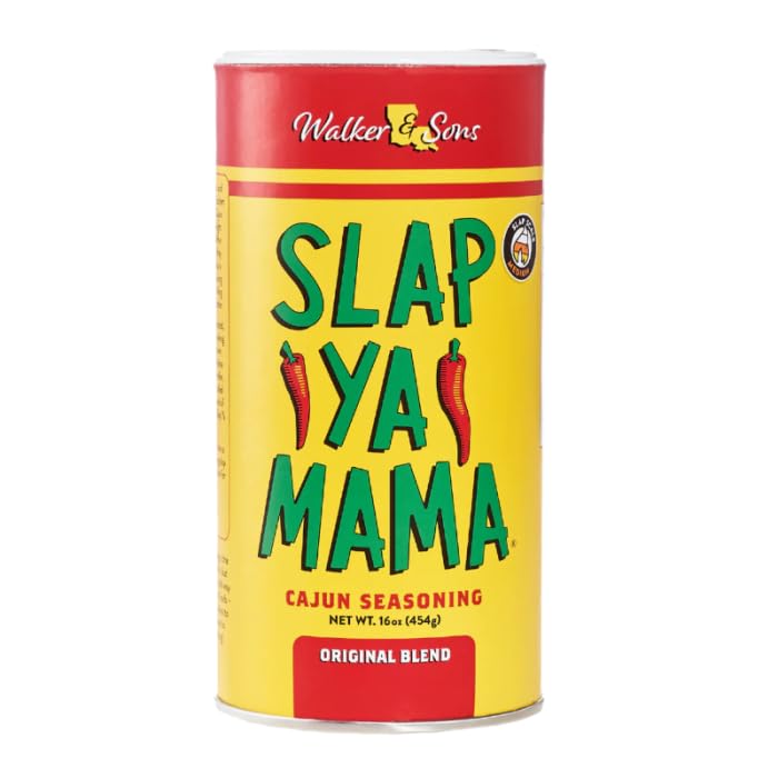 Original Blend Cajun Seasoning, Larger 16oz, Slap Ya Mama