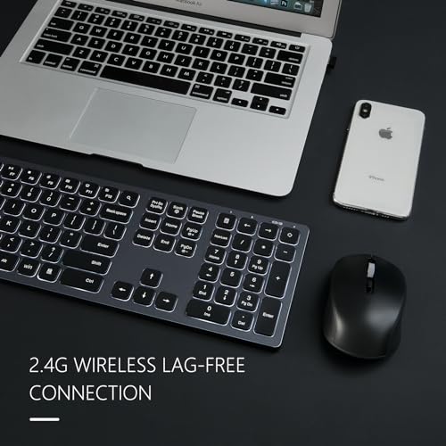 Seenda Wireless Backlit Keyboard And Mouse Combo thumb #3