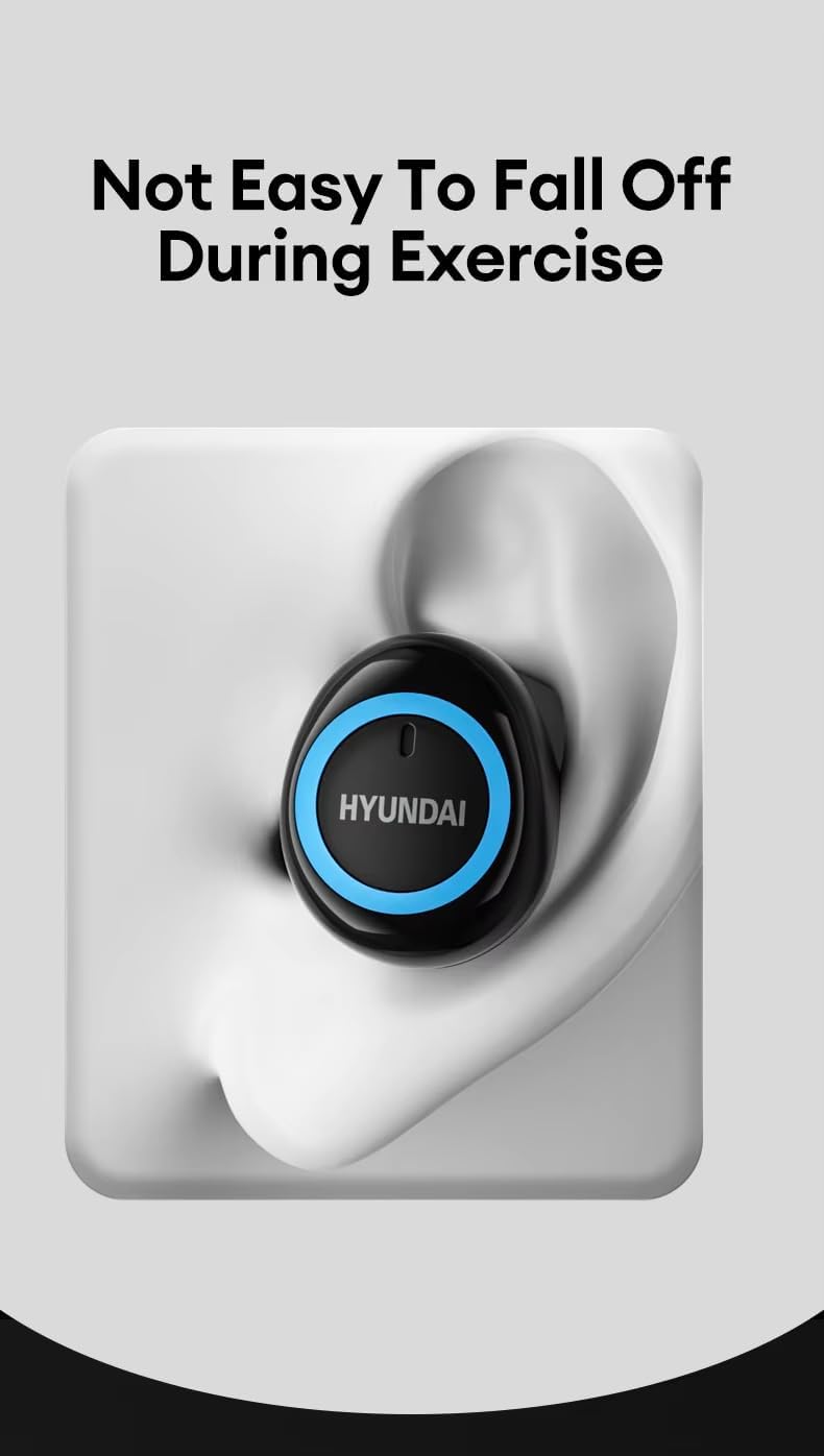 Hyundai HY-T21 Earbuds with sound and picture synchronization