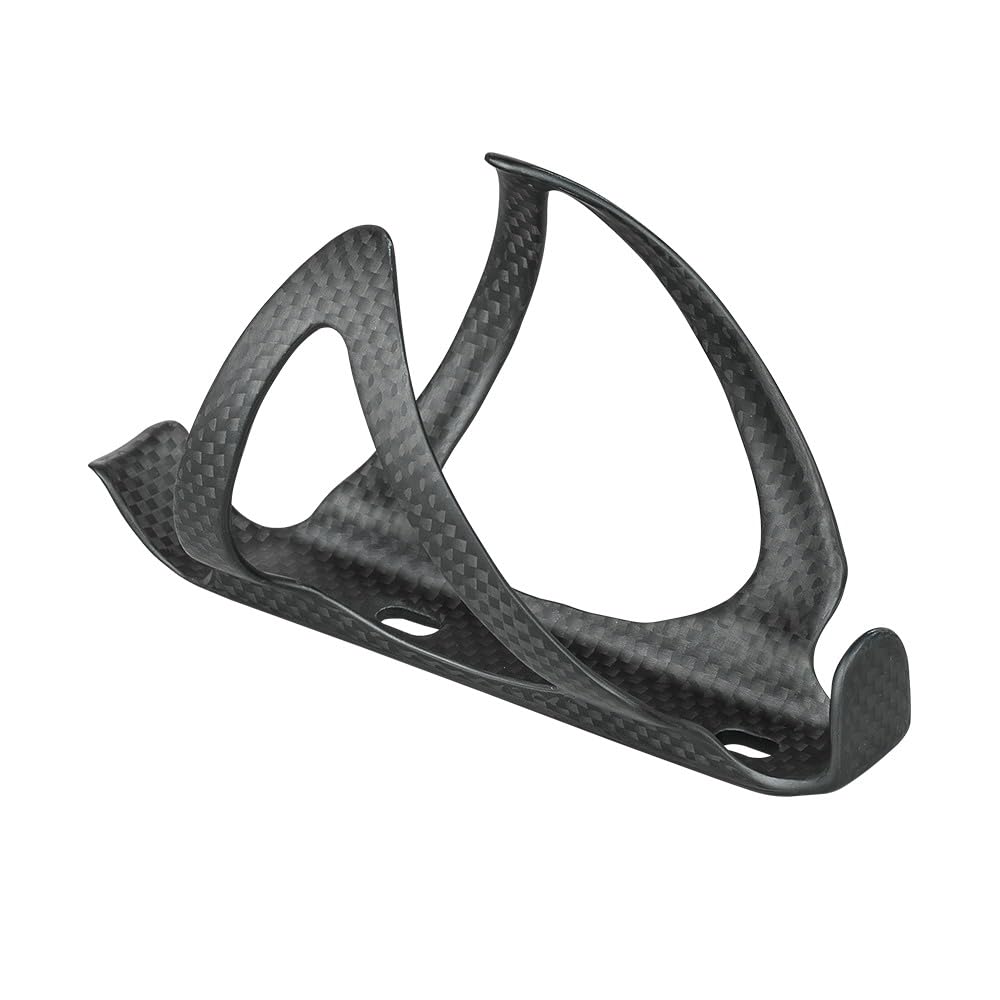 3k Porta borraccia per bicicletta in fibra di carbonio Mountain bike Road bike Porta borraccia per bicicletta Ultra light bike gear 15g (Mattschwarz-01)